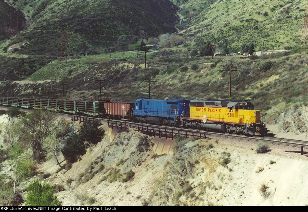 CWR train climbs east